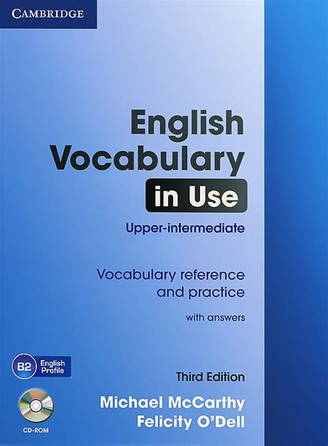english vocabulary in use upper intermediate with answers and cd rom PDF